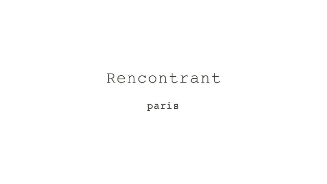 RENCONTRANT / レンコントラントのブランド画像