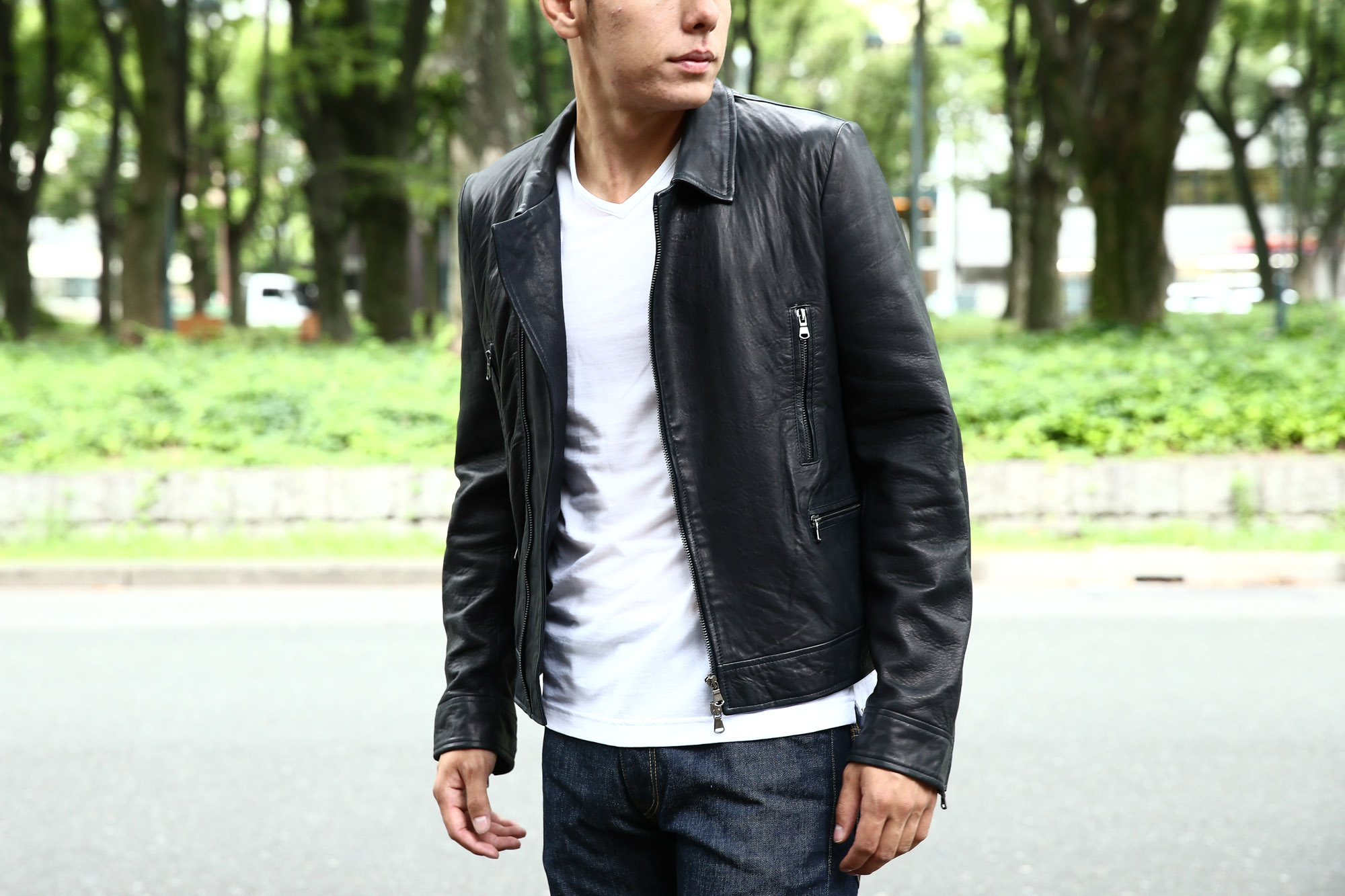 Radice(ラディーチェ) 1012 Lamb Napa(ラムナッパ) Leather Jacket