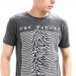 WORN BY(ウォーンバイ) JOY DIVISION(ジョイディヴィジョン) Unknown Pleasures アンノウンプレジャーズ バンドTシャツ CHARCOAL(チャコール)のイメージ