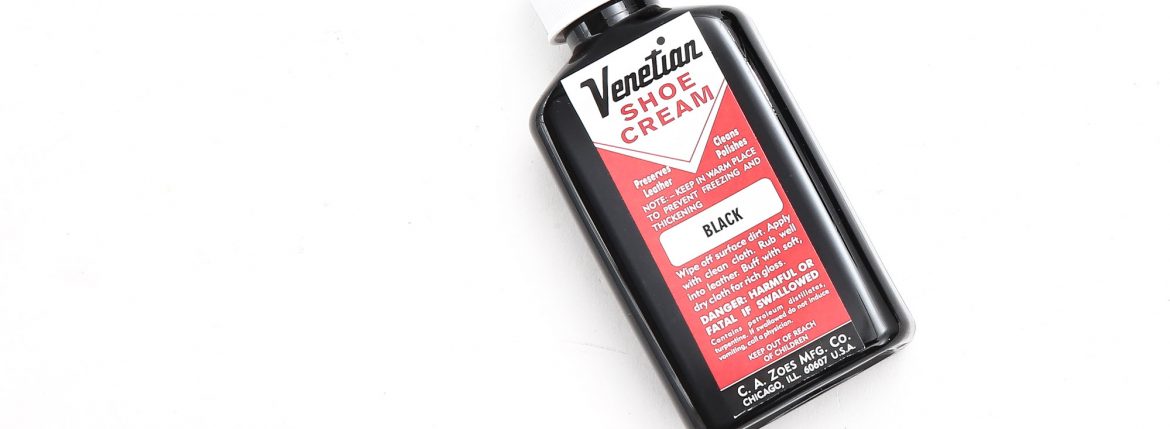 VENETIAN CREAM(ベネチアンクリーム) VENETIAN SHOE CREAM(ベネチアンシュークリーム) BLACK(ブラック)のイメージ