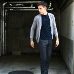 ZANONE(ザノーネ) CARDIGAN Sweaters V-Neck 811823 z0210 VIRGIN WOOL 100% ハイゲージニット ウールニットカーディガン GREY (グレー・Z3093) made in italy(イタリア製)  2016 秋冬新作のイメージ