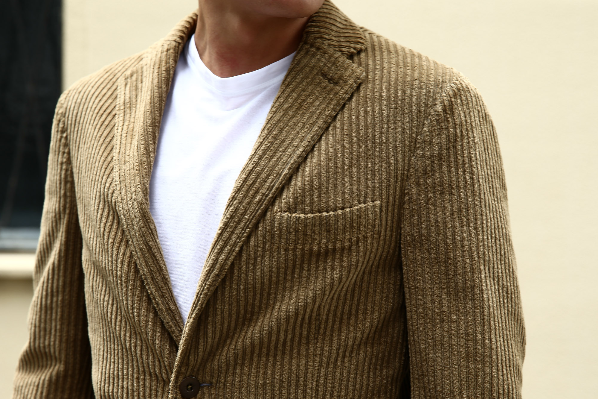 MONTEDORO (モンテドーロ) Corduroy 2B Jacket 2Bジャケット Wale 