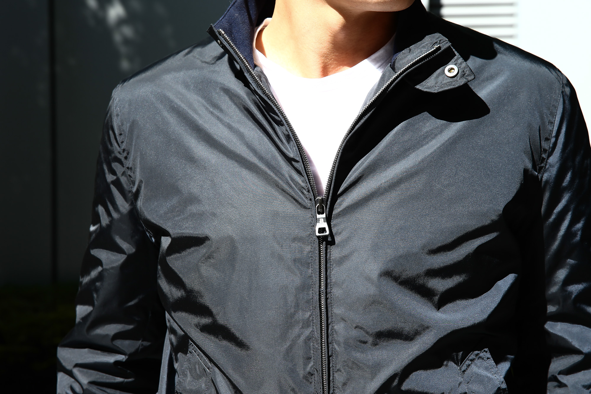 Sealup (シーラップ) Bomber Jacket (ボンバージャケット) 7578 9683 中綿入り ボマージャケット ナイロンジャケット NAVY (ネイビー・01) MADE IN ITALY 2016 秋冬新作 愛知 名古屋 Alto e Diritto アルト エ デリット ボマージャケット 紺 