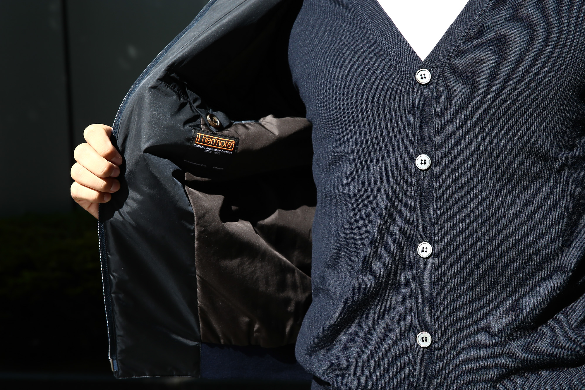 Sealup (シーラップ) Bomber Jacket (ボンバージャケット) 7578 9683 中綿入り ボマージャケット ナイロンジャケット NAVY (ネイビー・01) MADE IN ITALY 2016 秋冬新作 愛知 名古屋 Alto e Diritto アルト エ デリット ボマージャケット 紺 