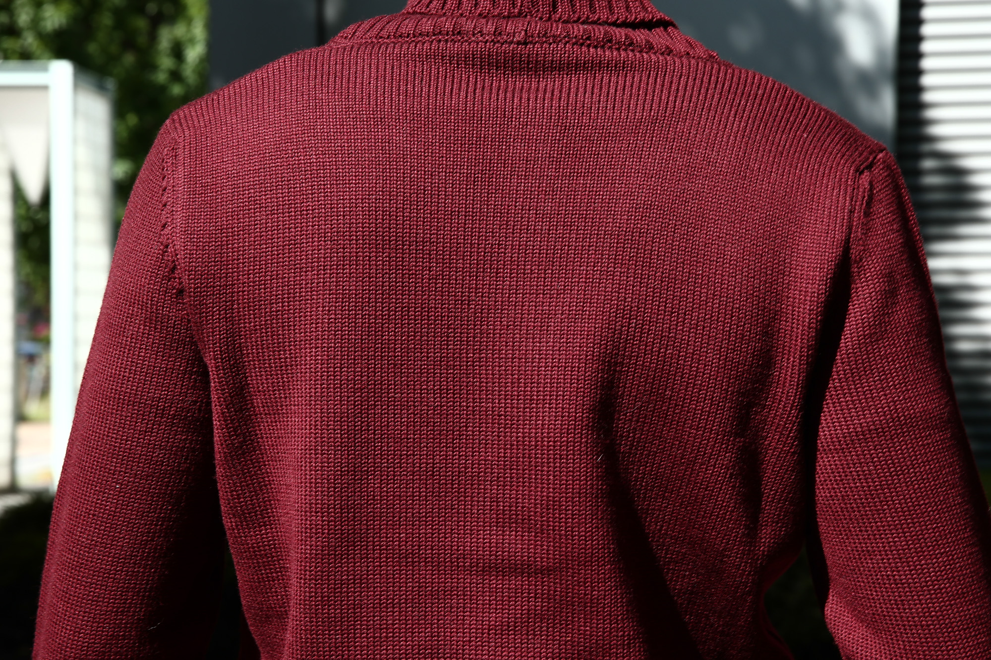 ZANONE (ザノーネ) Shawl Collar Cardigan 811947 Z0229 VIRGIN WOOL 100％ ミドルゲージニット ショールカラーカーディガン BORDEAUX (ボルドー・Z4178) MADE IN ITALY 2016 秋冬 Alto e Diritto 愛知 名古屋 ザノーネ