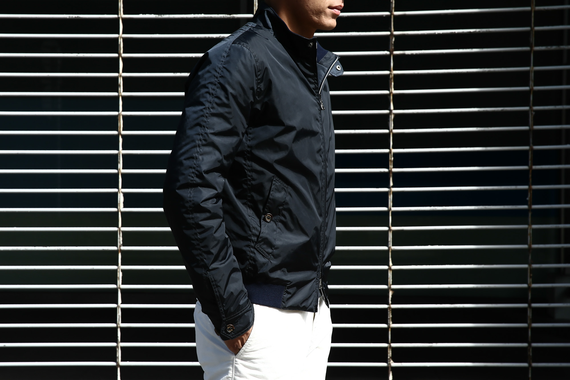 シーラップ(Sealup) ボンバージャケット(Bomber Jacket) 7578 9683 中綿入り ナイロンジャケット ボマージャケット ボンバージャケット NAVY (ネイビー・01) MADE IN ITALY　2016 秋冬新作 愛知 名古屋 Alto e Diritto アルト エ デリット