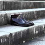 ENZO BONAFE (エンツォボナフェ) ART.3722 Chukka boots Horween Shell Cordovan Leather ホーウィン社 シェルコードバンレザー レザーブーツ コードバンブーツ チャッカブーツ No.8 (バーガンディー) made in Italy(イタリア製)のイメージ