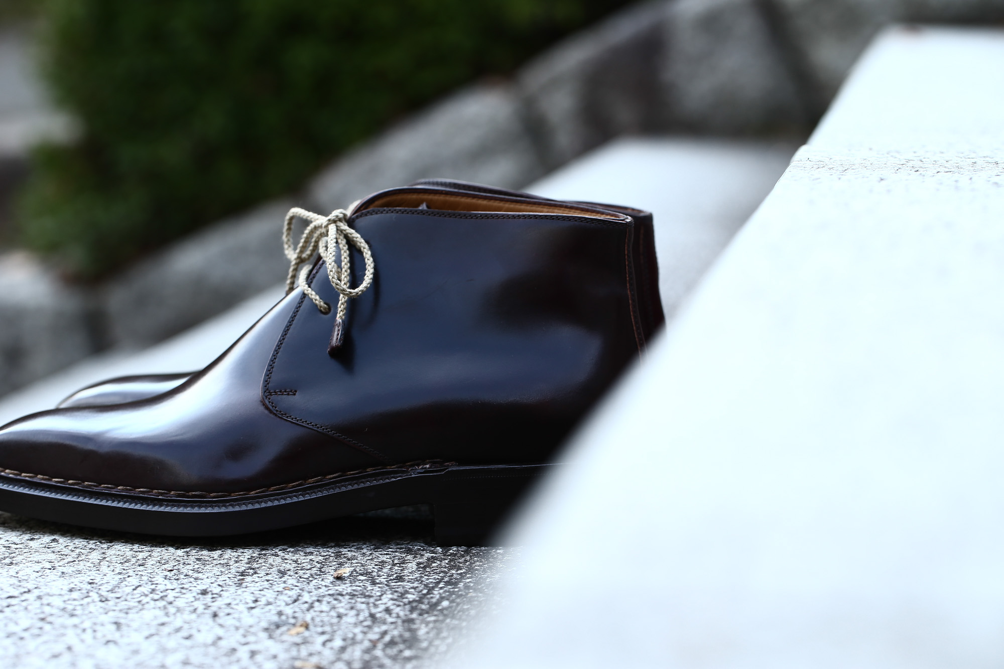 ENZO BONAFE (エンツォボナフェ) ART.3722 Chukka boots Horween Shell Cordovan Leather ホーウィン社 シェルコードバンレザー レザーブーツ コードバンブーツ チャッカブーツ No.8 (バーガンディー) made in Italy(イタリア製) 愛知 名古屋 Alto e Diritto アルト エ デリット ボナフェ コードバン ベネチアンクリーム JOHN LOBB ジョンロブ CHURCH’S チャーチ JOSEPH CHEANEY ジョセフチーニー CORTHAY コルテ ALFRED SARGENT アルフレッドサージェント CROCKETT&JONES クロケットジョーンズ F.LLI GIACOMETTI フラテッリジャコメッティ ENZO BONAFE エンツォボナフェ BETTANIN&VENTURI ベッタニンヴェントゥーリ JALAN SRIWIJAYA ジャランスリウァヤ J.W.WESTON ジェイエムウエストン SANTONI サントーニ SERGIO ROSSI セルジオロッシ CARMINA カルミナ