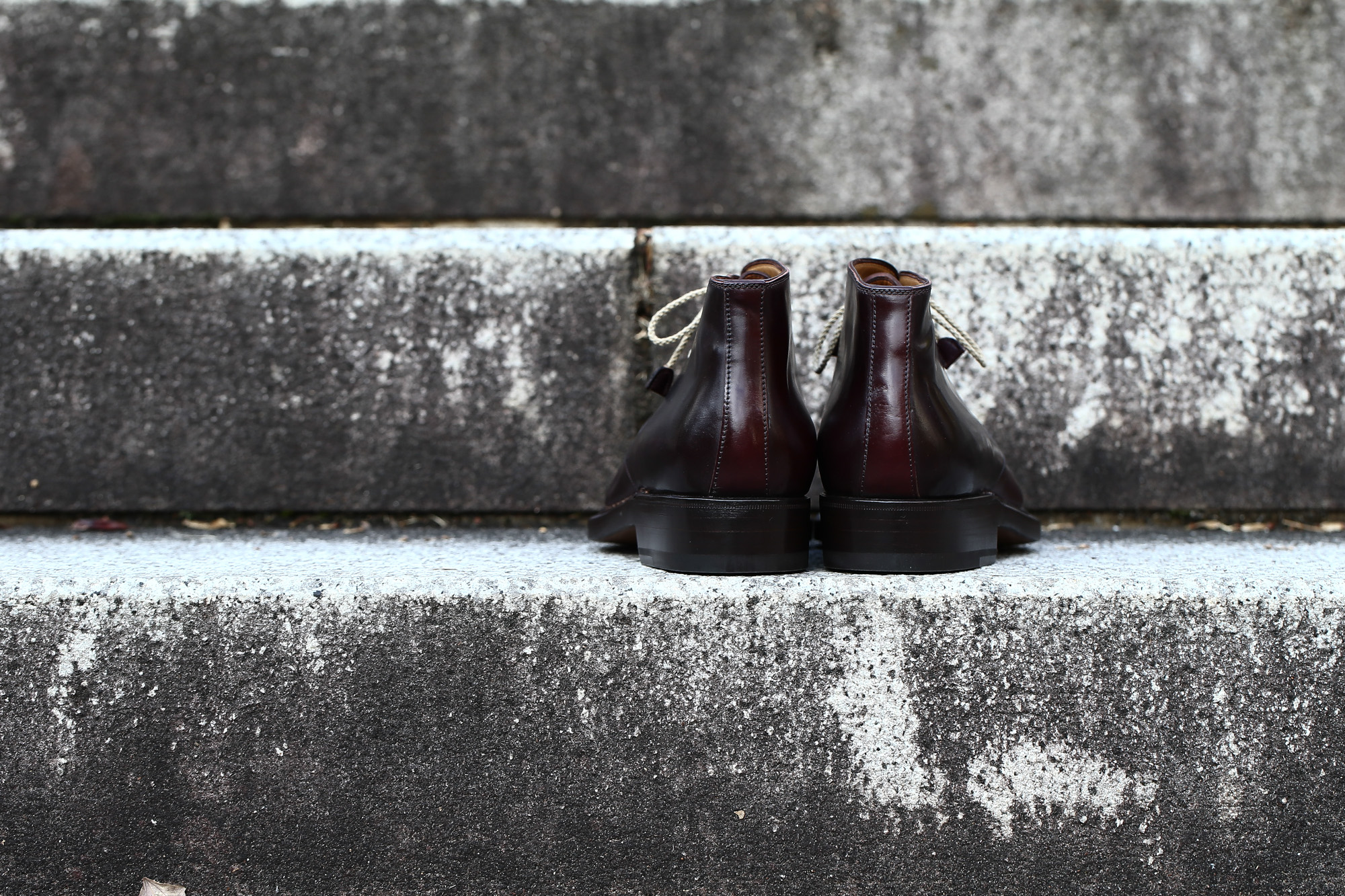 ENZO BONAFE (エンツォボナフェ) ART.3722 Chukka boots Horween Shell Cordovan Leather ホーウィン社 シェルコードバンレザー レザーブーツ コードバンブーツ チャッカブーツ No.8 (バーガンディー) made in Italy(イタリア製) 愛知 名古屋 Alto e Diritto アルト エ デリット ボナフェ コードバン ベネチアンクリーム JOHN LOBB ジョンロブ CHURCH’S チャーチ JOSEPH CHEANEY ジョセフチーニー CORTHAY コルテ ALFRED SARGENT アルフレッドサージェント CROCKETT&JONES クロケットジョーンズ F.LLI GIACOMETTI フラテッリジャコメッティ ENZO BONAFE エンツォボナフェ BETTANIN&VENTURI ベッタニンヴェントゥーリ JALAN SRIWIJAYA ジャランスリウァヤ J.W.WESTON ジェイエムウエストン SANTONI サントーニ SERGIO ROSSI セルジオロッシ CARMINA カルミナ