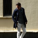 Sealup (シーラップ) GENOVA ジェノバ 50002 7591 01 サーモアライニング メルトンウール Pコート ロングピーコート NAVY (ネイビー・01) MADE IN ITALY(イタリア製) 2016 秋冬新作のイメージ