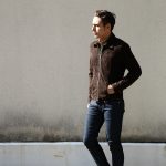 Radice (ラディーチェ) 1008 Suede Leather Jacket Suede Lamb Nappa スエードラムナッパ SLIM FIT スリムフィット シングルレザージャケット MORO (モーロ) MADE IN ITALY(イタリア製) 2016 秋冬新作のイメージ