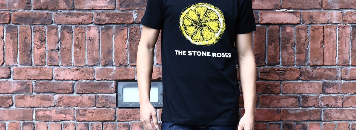 Worn By (ウォーンバイ) STONE ROSES LEMON ザ・ストーンローゼス レモン The Stone Roses ストーン・ローゼズ プリントTシャツ ロックTシャツ バンドTシャツ BLACK (ブラック) 2016 秋冬新作 XS,S,M コーディネート画像。 愛知 名古屋 ZODIAC ゾディアック バンドT ロックT プリントT ウォーンバイ ライセンスTシャツ VAN バン 名古屋