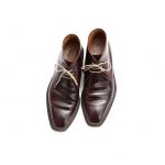 ENZO BONAFE (エンツォボナフェ) 【ART.3722】 Chukka boots チャッカブーツ Horween Shell Cordovan Leather ホーウィン社 シェルコードバンレザー ノルベジェーゼ製法 チャッカブーツ コードバンブーツ No.8(バーガンディー)  made in italy (イタリア製) 2017 秋冬のイメージ