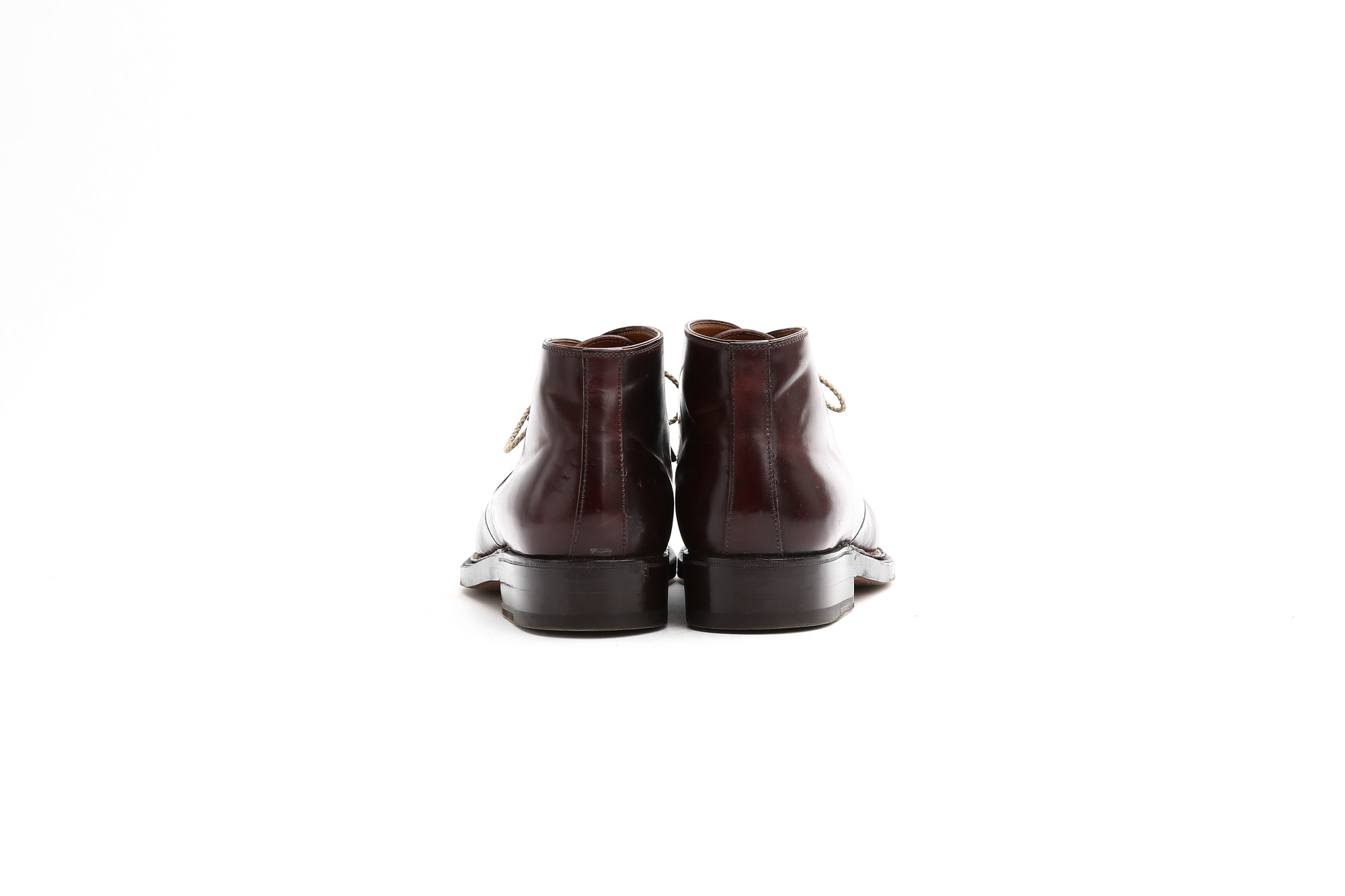 ENZO BONAFE (エンツォボナフェ) ART.3722 Chukka boots チャッカブーツ Horween Shell Cordovan Leather ホーウィン社 シェルコードバンレザー チャッカブーツ コードバンブーツ No.8 (バーガンディー) made in italy (イタリア製) 【6 months 着用 Staff 私物】愛知 名古屋 Alto e Diritto アルト エ デリット エンツォボナフェ コードバン チャッカ