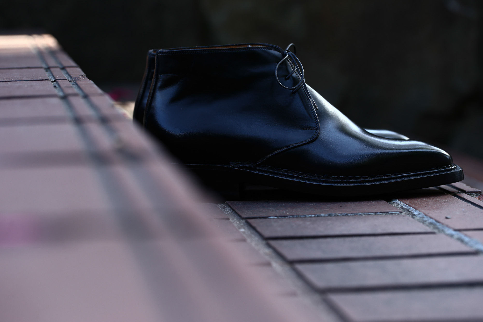 ENZO BONAFE エンツォボナフェ ART.3722 Chukka boots  チャッカブーツ Du Puy Vitello デュプイ社ボックスカーフ Norwegian Welted Process ノルベジェーゼ製法  ノルベ  チャッカブーツ NERO (ブラック) made in italy (イタリア製) 2016 秋冬新作 愛知 名古屋 Alto e Diritto アルト エ デリット