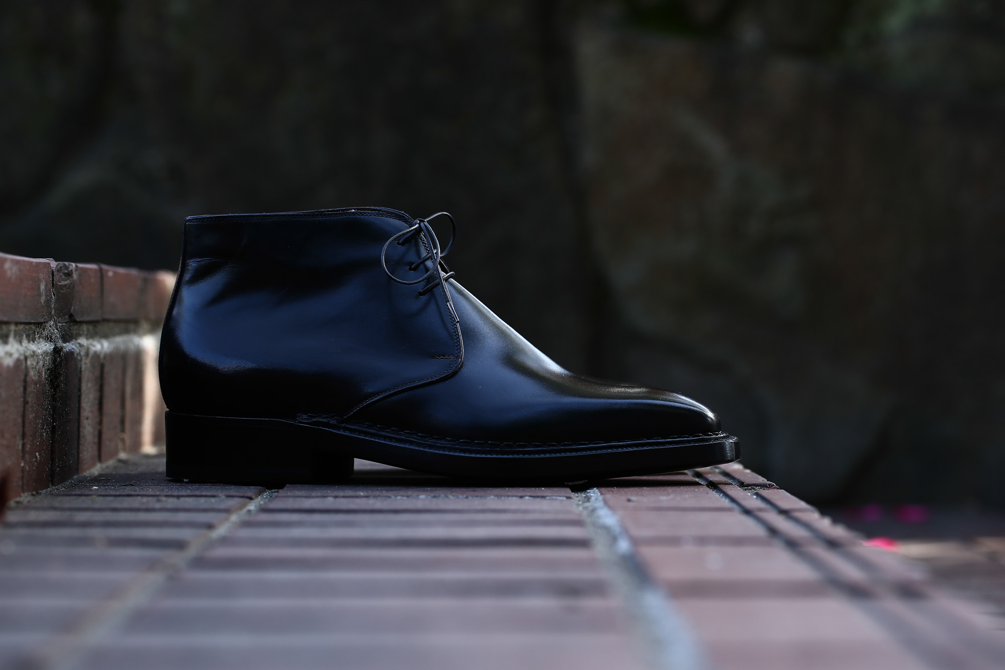 ENZO BONAFE エンツォボナフェ ART.3722 Chukka boots  チャッカブーツ Du Puy Vitello デュプイ社ボックスカーフ Norwegian Welted Process ノルベジェーゼ製法  ノルベ  チャッカブーツ NERO (ブラック) made in italy (イタリア製) 2016 秋冬新作 愛知 名古屋 Alto e Diritto アルト エ デリット