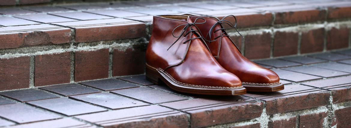 ENZO BONAFE (エンツォボナフェ) ART.3722 Chukka boots チャッカブーツ Bonaudo Museum Calf Leather ボナウド社 ミュージアムカーフレザー ノルベジェーゼ製法 レザーソール チャッカブーツ NEW GOLD (ニューゴールド) made in Italy(イタリア製) 2017 春夏新作 愛知 名古屋 ZODIAC ゾディアック エンツォボナフェ ボナフェ ベネチアンクリーム JOHN LOBB ジョンロブ CHURCH’S チャーチ JOSEPH CHEANEY ジョセフチーニー CORTHAY コルテ ALFRED SARGENT アルフレッドサージェント CROCKETT&JONES クロケットジョーンズ F.LLI GIACOMETTI フラテッリジャコメッティ ENZO BONAFE エンツォボナフェ BETTANIN&VENTURI ベッタニンヴェントゥーリ JALAN SRIWIJAYA ジャランスリウァヤ J.W.WESTON ジェイエムウエストン SANTONI サントーニ SERGIO ROSSI セルジオロッシ CARMINA カルミナ