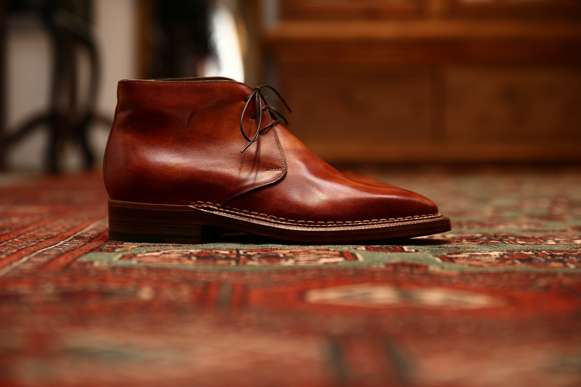 ENZO BONAFE (エンツォボナフェ) ART.3722 Chukka boots チャッカブーツ Bonaudo Museum Calf Leather ボナウド社 ミュージアムカーフレザー ノルベジェーゼ製法 レザーソール チャッカブーツ NEW GOLD (ニューゴールド) made in Italy(イタリア製) 2017 春夏新作 愛知 名古屋 Alto e Diritto アルト エ デリット エンツォボナフェ ボナフェ ベネチアンクリーム JOHN LOBB ジョンロブ CHURCH’S チャーチ JOSEPH CHEANEY ジョセフチーニー CORTHAY コルテ ALFRED SARGENT アルフレッドサージェント CROCKETT&JONES クロケットジョーンズ F.LLI GIACOMETTI フラテッリジャコメッティ ENZO BONAFE エンツォボナフェ BETTANIN&VENTURI ベッタニンヴェントゥーリ JALAN SRIWIJAYA ジャランスリウァヤ J.W.WESTON ジェイエムウエストン SANTONI サントーニ SERGIO ROSSI セルジオロッシ CARMINA カルミナ