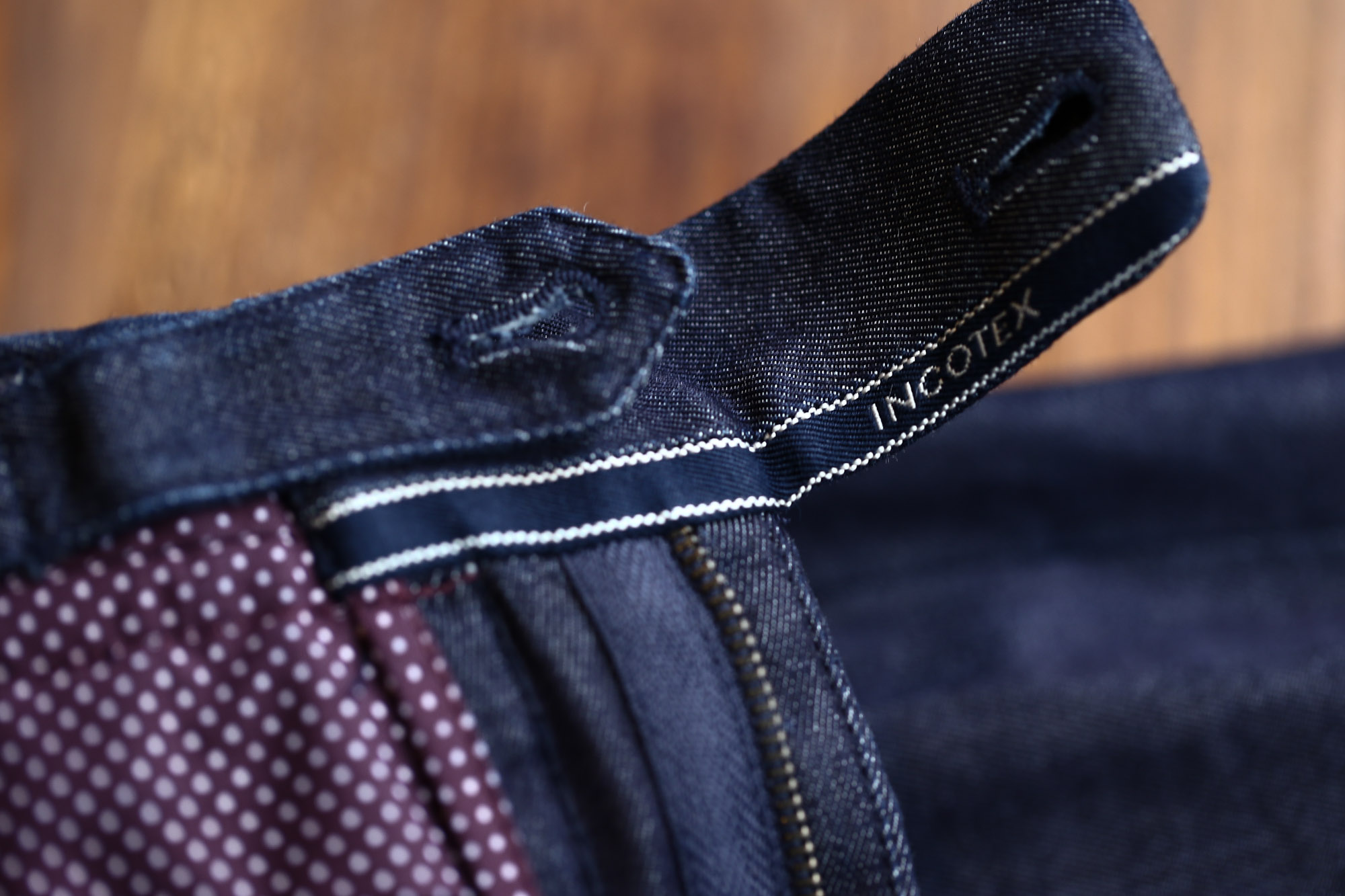 INCOTEX (インコテックス) 1GWT82 SKIN FIT スキンフィット HIGH COMFORT DENIM ストレッチ デニムトラウザー デニムスラックス INDIGO (インディゴ・820) 2017 春夏新作 愛知 名古屋 Alto e Diritto アルト エ デリット インコテックス incotex スラックス デニム素材 ビジネス カジュアル