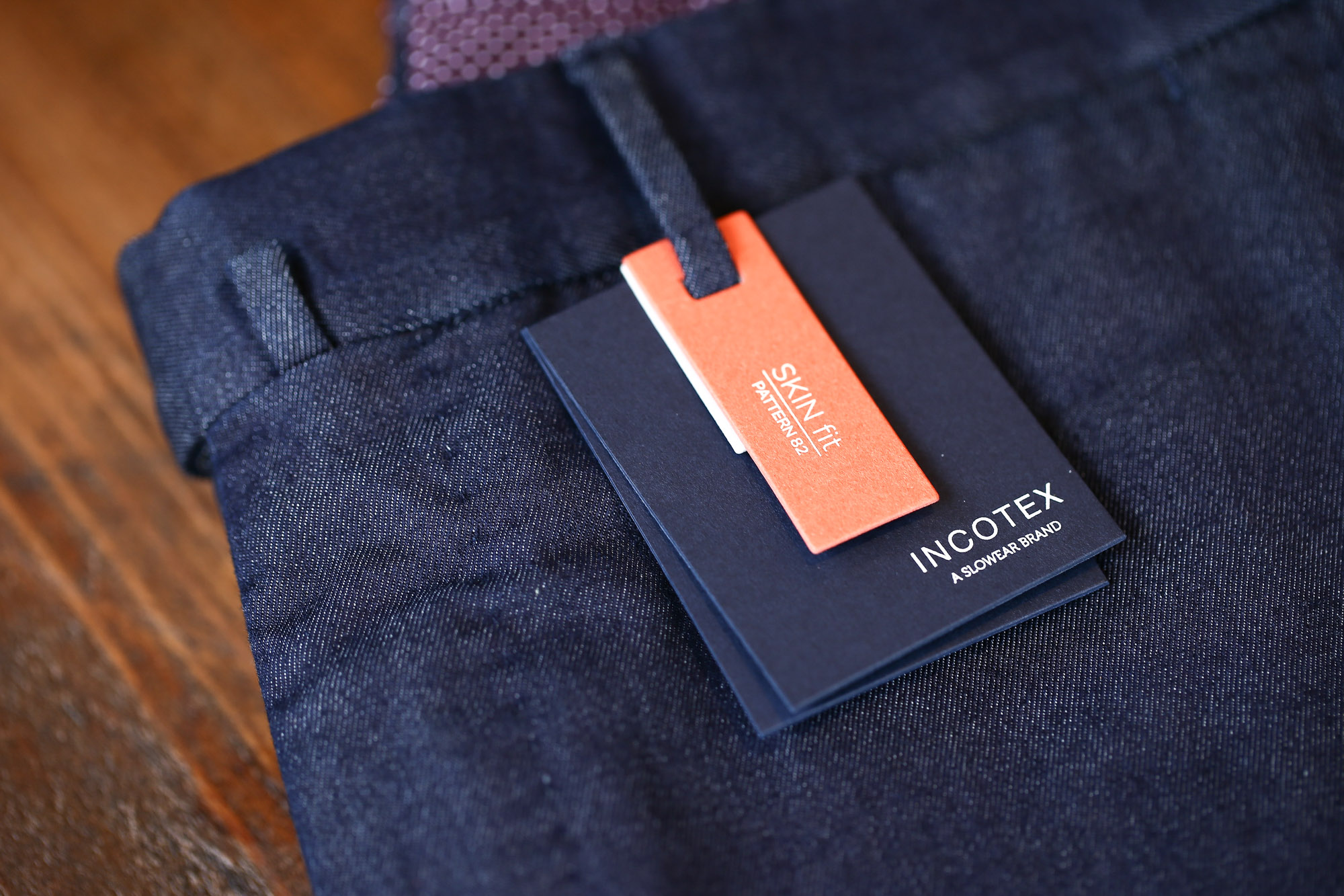 INCOTEX (インコテックス) 1GWT82 SKIN FIT スキンフィット HIGH COMFORT DENIM ストレッチ デニムトラウザー デニムスラックス INDIGO (インディゴ・820) 2017 春夏新作 愛知 名古屋 Alto e Diritto アルト エ デリット インコテックス incotex スラックス デニム素材 ビジネス カジュアル