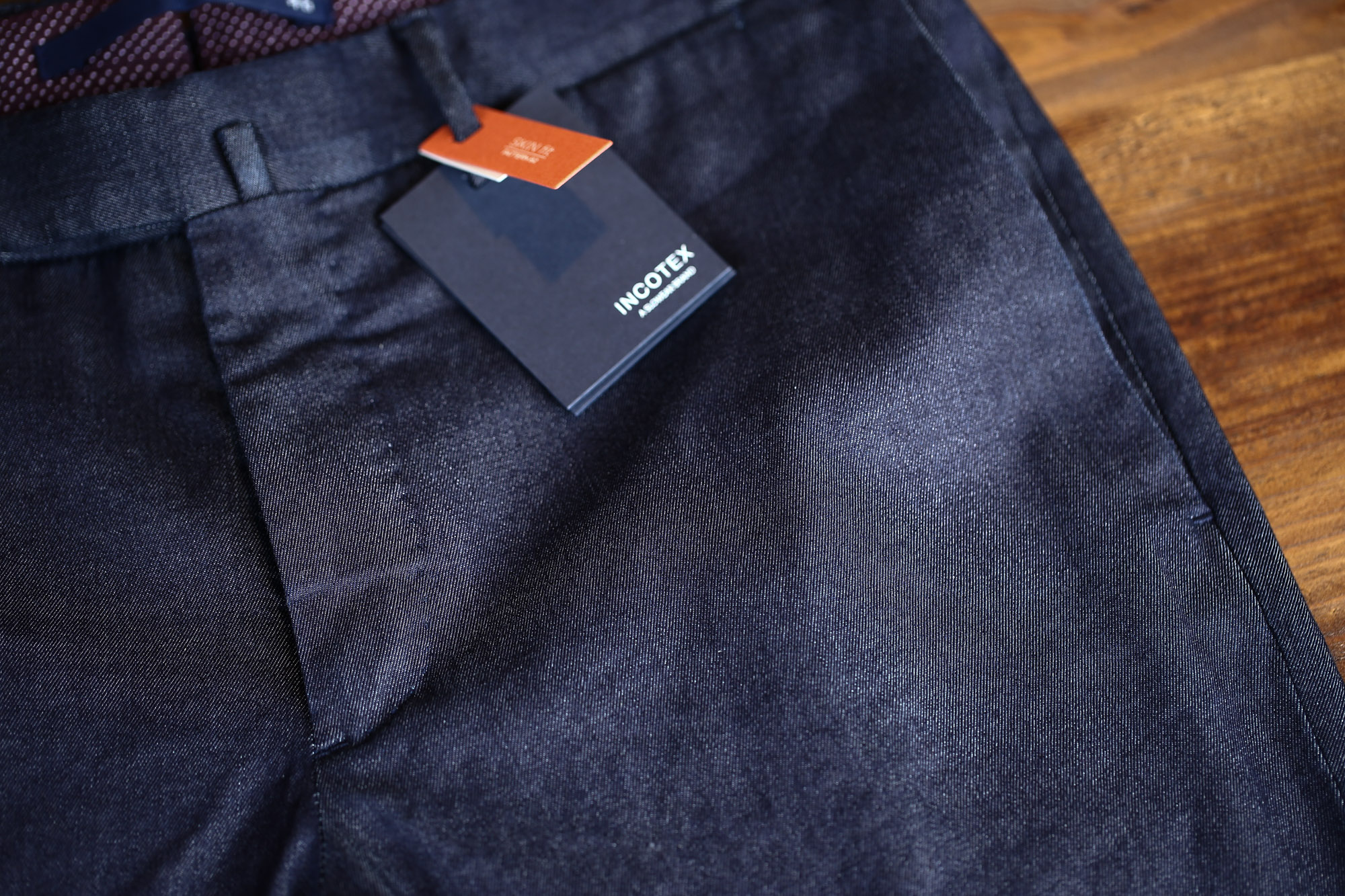 INCOTEX (インコテックス) 1GWT82 SKIN FIT スキンフィット HIGH COMFORT DENIM ストレッチ デニムトラウザー デニムスラックス INDIGO (インディゴ・820) 2017 春夏新作 愛知 名古屋 Alto e Diritto アルト エ デリット インコテックス incotex スラックス デニム素材 ビジネス カジュアル