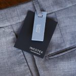 INCOTEX (インコテックス) 1NT035 N35型 SLIM FIT スリムフィット SUPER 100’S YARN DYED TROPICAL トロピカルウール サマーウール スラックス GRAY (グレー・905) 2017 春夏新作のイメージ