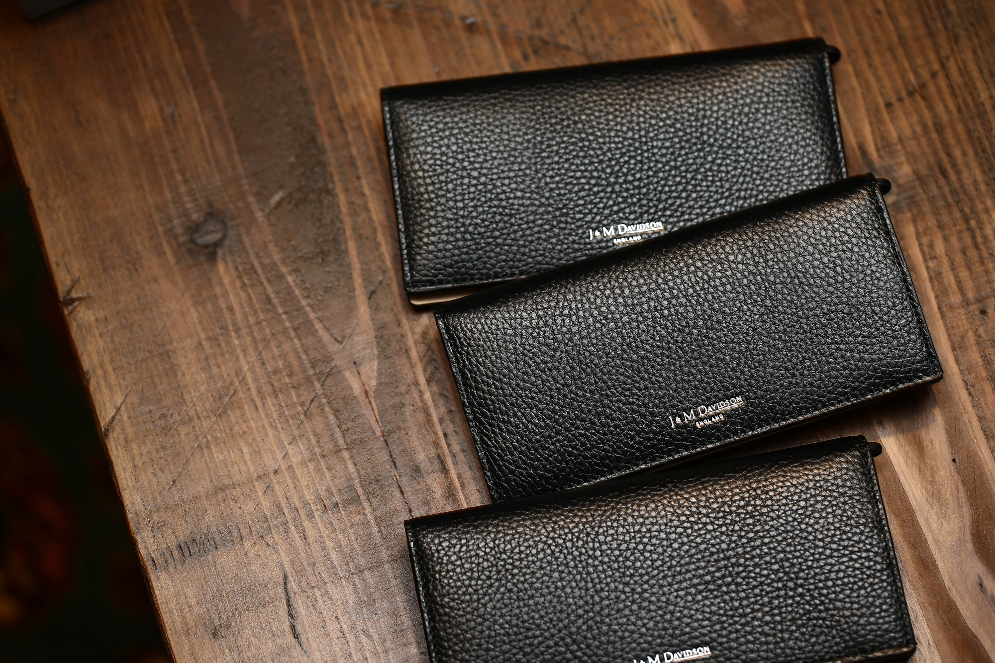 J&M DAVIDSON (ジェイアンドエムデヴィッドソン) STUDS WALLET スタッズ ウォレット 10081N GRAIN LEATHER グレインレザー 長財布 ウォレット BLACK (ブラック・999) Made in spain (スペイン製) 2017 春夏新作 JMDAVIDSON ジェイエムデヴィッドソン 財布 JETSET 愛知 名古屋 Alto e Diritto アルト エ デリット