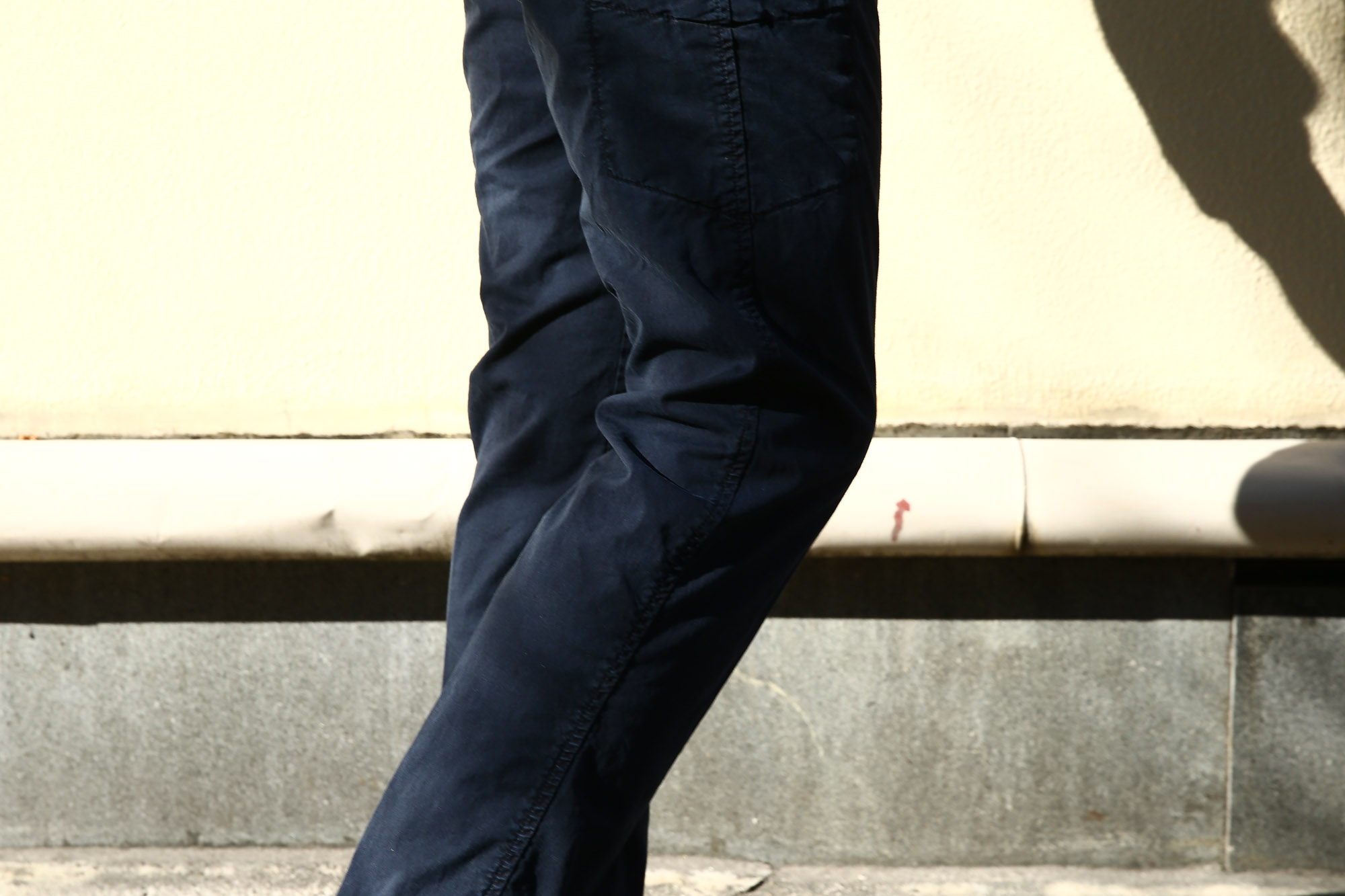 J.W.BRINE (J.W.ブライン) NEW DRAKE (ニュードレイク) ストレッチチノ スリムカーゴパンツ NAVY (ネイビー・78) Made in italy (イタリア製) 2017 春夏新作 愛知 名古屋 Alto e Diritto アルト エ デリット JWブライン JWBRINE カーゴパンツ ストレッチパンツ ネイビー カーゴ 42,44,46,48,50,52