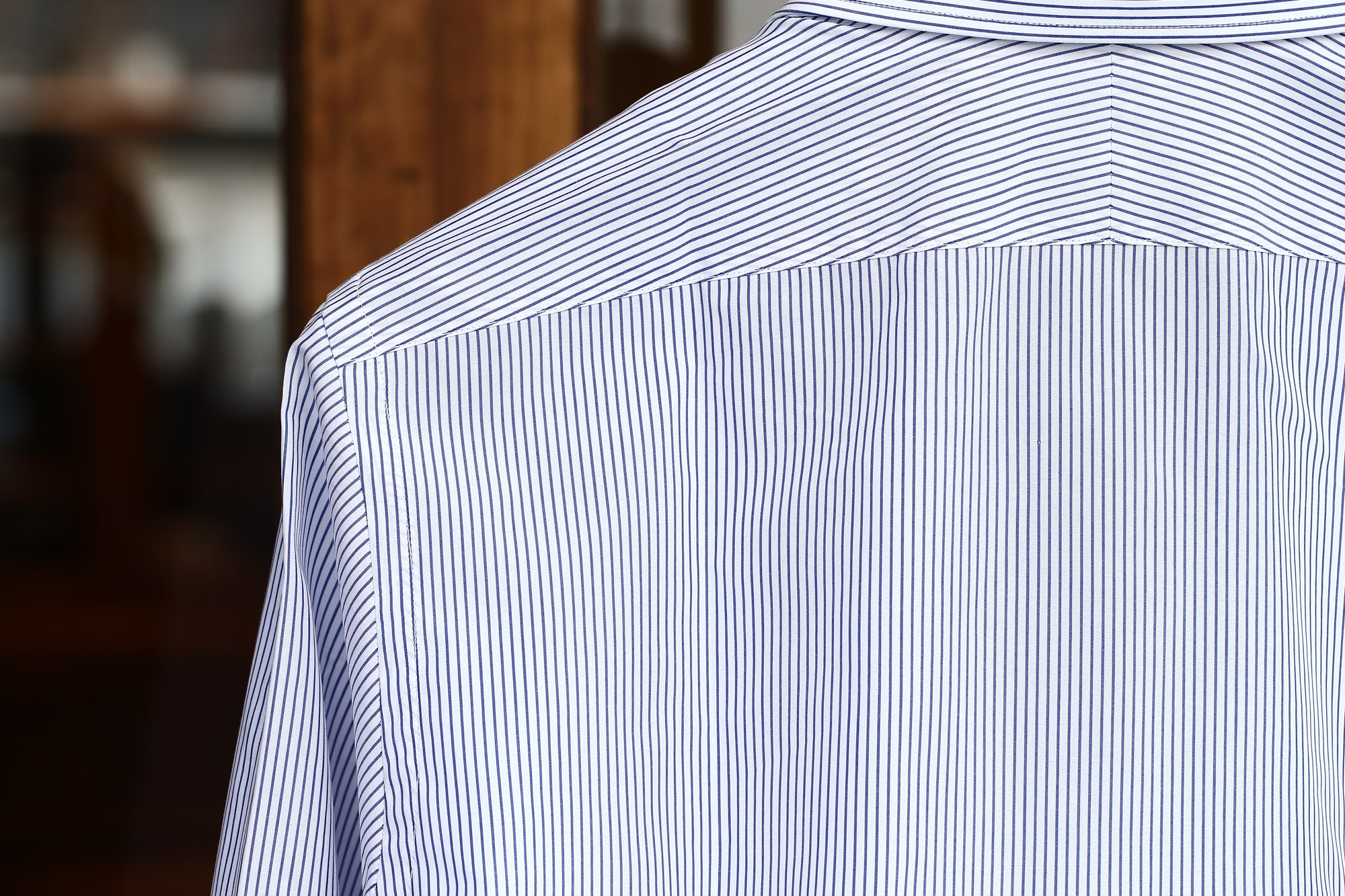 ALESSANDRO GHERARDI (アレッサンドロゲラルディ) Stripe Shirts カッタウェイ コットンブロード ストライプシャツ NAVY (ネイビー・681) made in italy(イタリア製) 2017 春夏新作 愛知 名古屋 Alto e Diritto アルト エ デリット alessandrogherardi シャツ