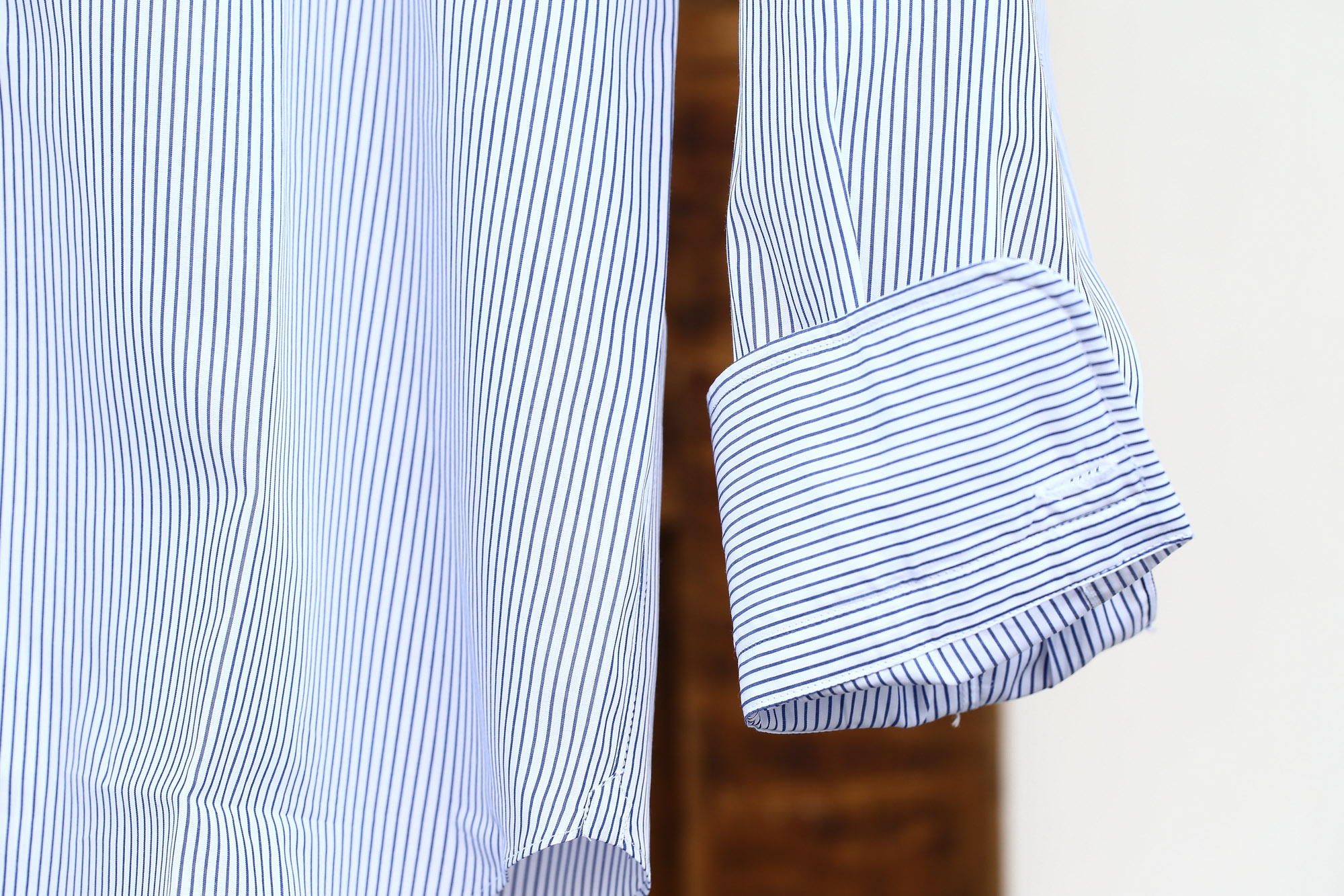 ALESSANDRO GHERARDI (アレッサンドロゲラルディ) Stripe Shirts カッタウェイ コットンブロード ストライプシャツ NAVY (ネイビー・681) made in italy(イタリア製) 2017 春夏新作 愛知 名古屋 Alto e Diritto アルト エ デリット alessandrogherardi シャツ