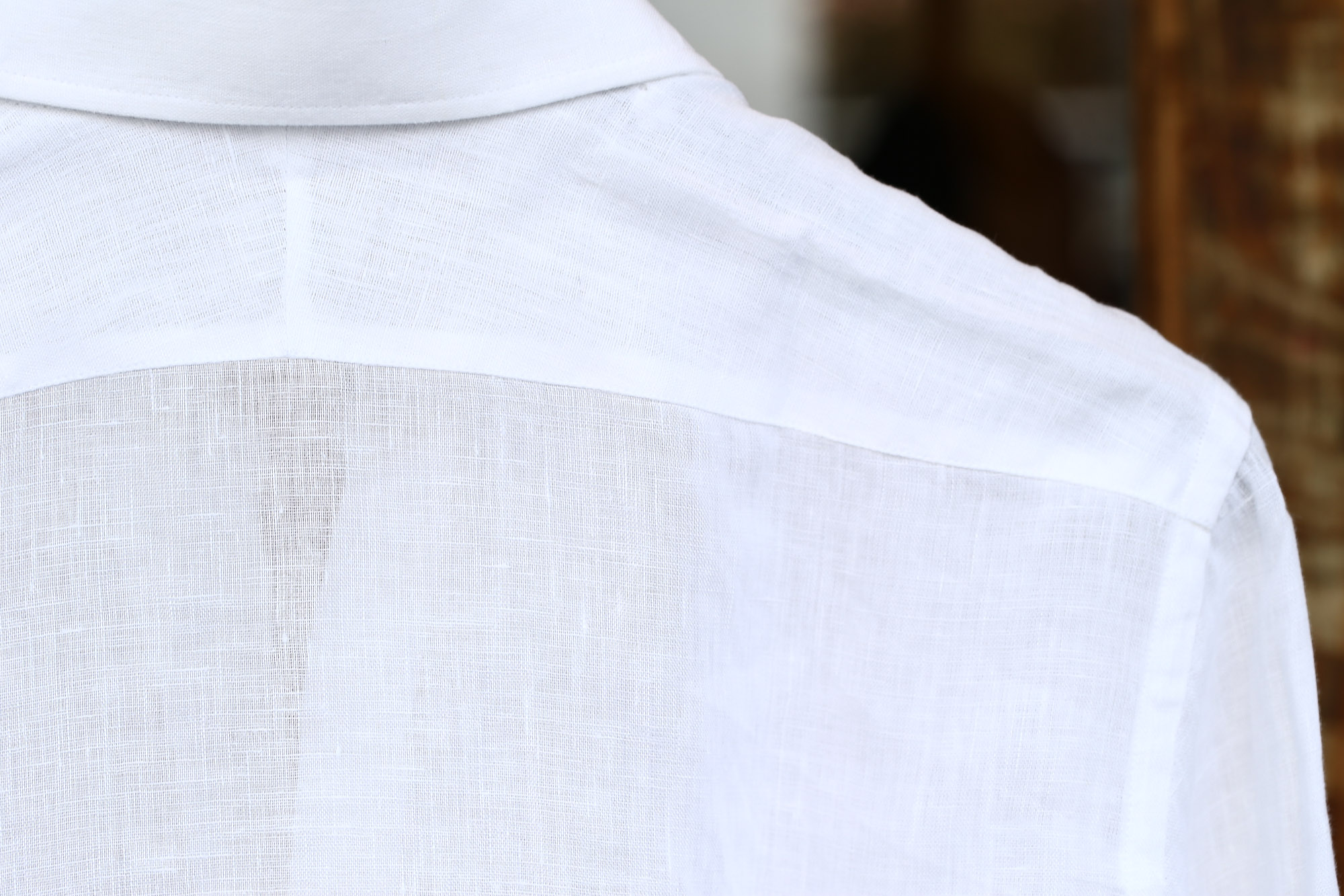 ALESSANDRO GHERARDI (アレッサンドロゲラルディ) Linen Shirts カッタウェイ リネンシャツ WHITE (ホワイト・000) made in italy(イタリア製) 2017 春夏新作 愛知 名古屋 Alto e Diritto アルト エ デリット alessandrogherardi シャツ