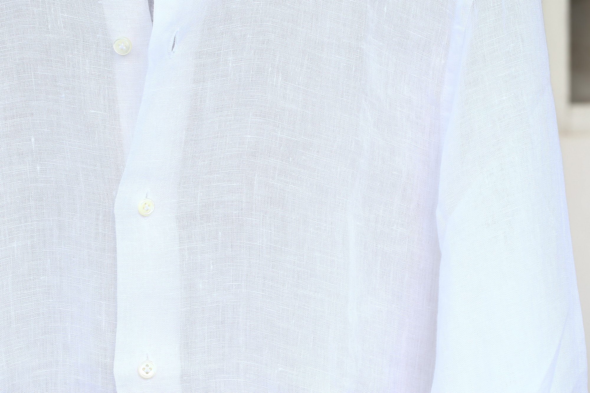 ALESSANDRO GHERARDI (アレッサンドロゲラルディ) Linen Shirts カッタウェイ リネンシャツ WHITE (ホワイト・000) made in italy(イタリア製) 2017 春夏新作 愛知 名古屋 Alto e Diritto アルト エ デリット alessandrogherardi シャツ