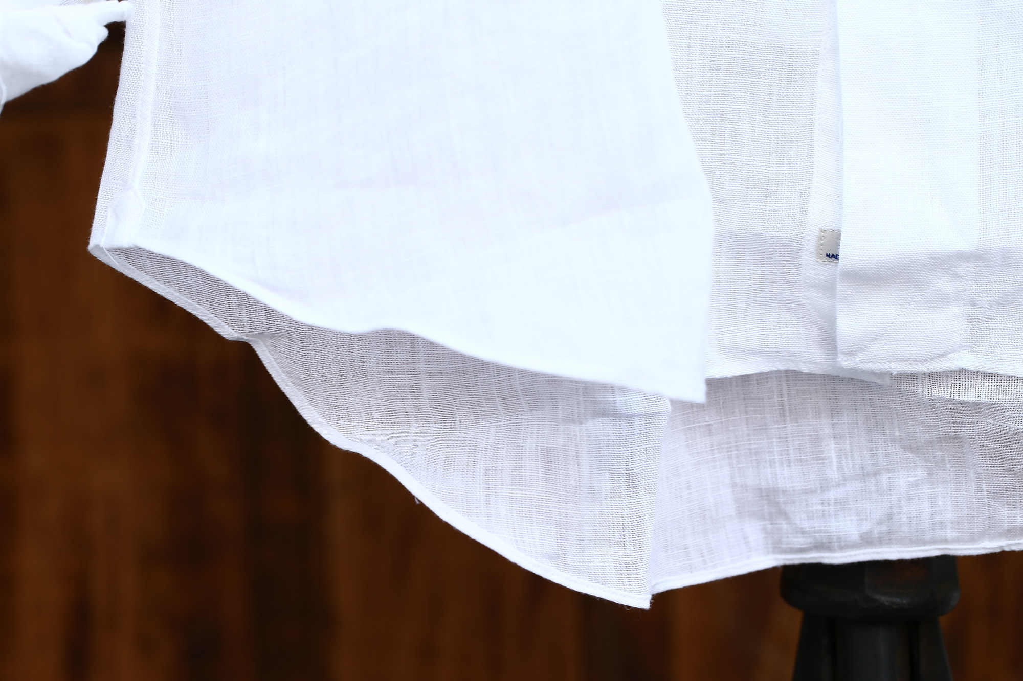 ALESSANDRO GHERARDI (アレッサンドロゲラルディ) Linen Shirts カッタウェイ リネンシャツ WHITE (ホワイト・000) made in italy(イタリア製) 2017 春夏新作 愛知 名古屋 Alto e Diritto アルト エ デリット alessandrogherardi シャツ