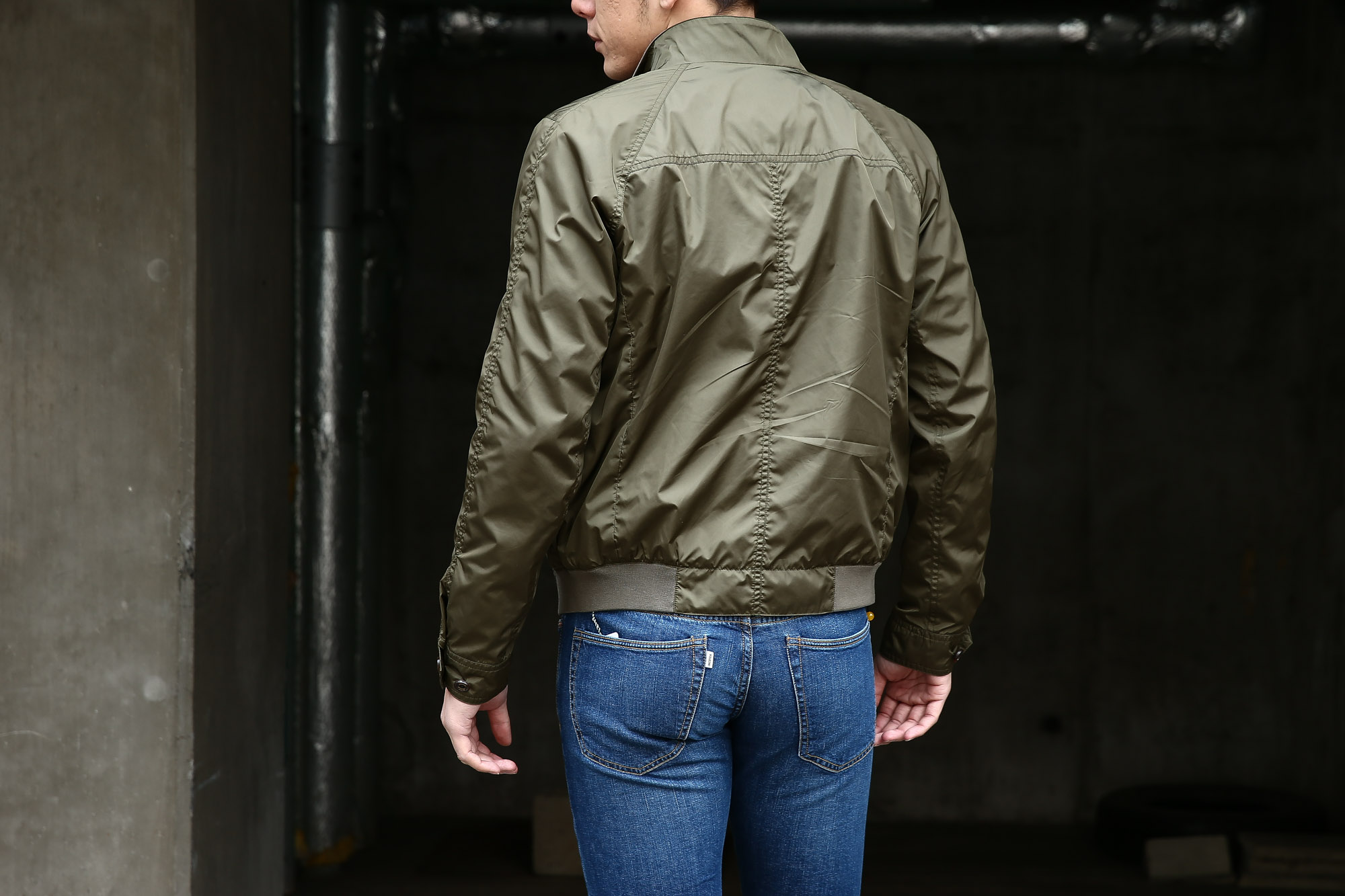 Sealup(シーラップ) Bomber Jacket(ボマージャケット) S7505 9683 ナイロンジャケット　ボンバージャケット 【KHAKI / カーキ・017】  MADE IN ITALY（イタリア製) 2017 春夏新作 愛知 名古屋 Alto e Diritto アルト エ デリット sealup シーラップ