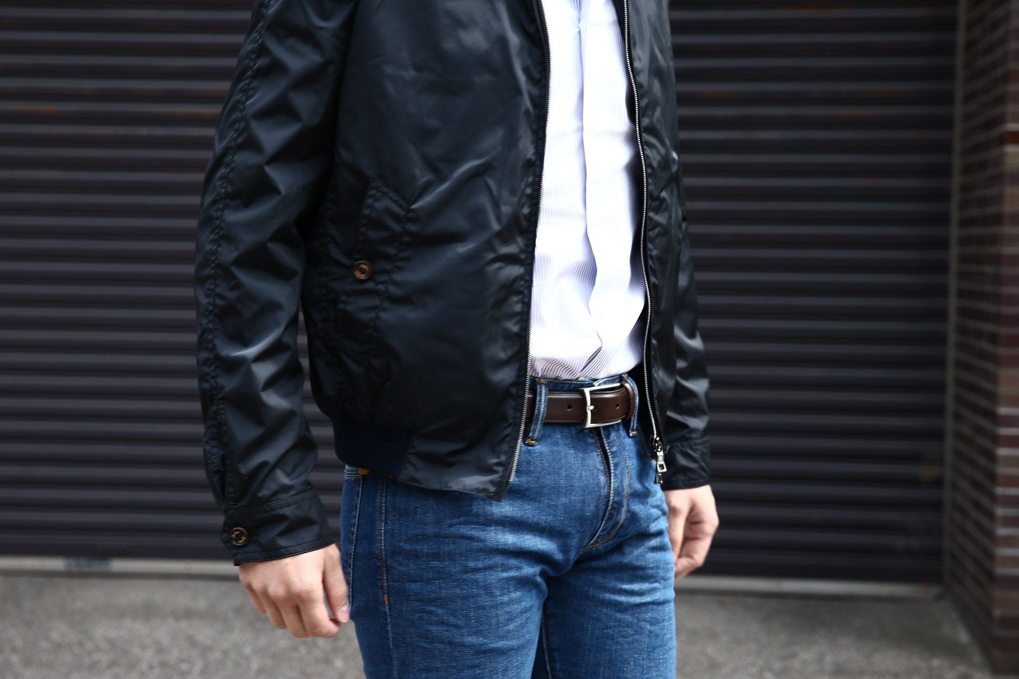 Sealup(シーラップ) Bomber Jacket(ボマージャケット) S7505 9683 ナイロンジャケット　ボンバージャケット 【NAVY (ネイビー・01】  MADE IN ITALY（イタリア製) 2017 春夏新作 愛知 名古屋 Alto e Diritto アルト エ デリット sealup シーラップ