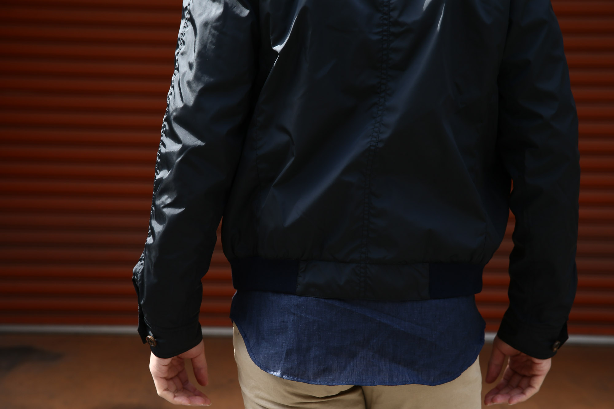 【Sealup / シーラップ】 【Bomber Jacket / ボマージャケット】 S7505 9683 ナイロンジャケット　ボンバージャケット NAVY (ネイビー・01) MADE IN ITALY（イタリア製) 2017 春夏新作 愛知 名古屋 Alto e Diritto アルト エ デリット sealup シーラップ