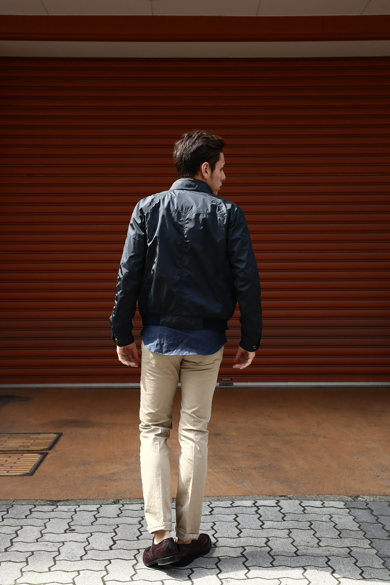 【Sealup / シーラップ】 【Bomber Jacket / ボマージャケット】 S7505 9683 ナイロンジャケット　ボンバージャケット NAVY (ネイビー・01) MADE IN ITALY（イタリア製) 2017 春夏新作 愛知 名古屋 Alto e Diritto アルト エ デリット sealup シーラップ