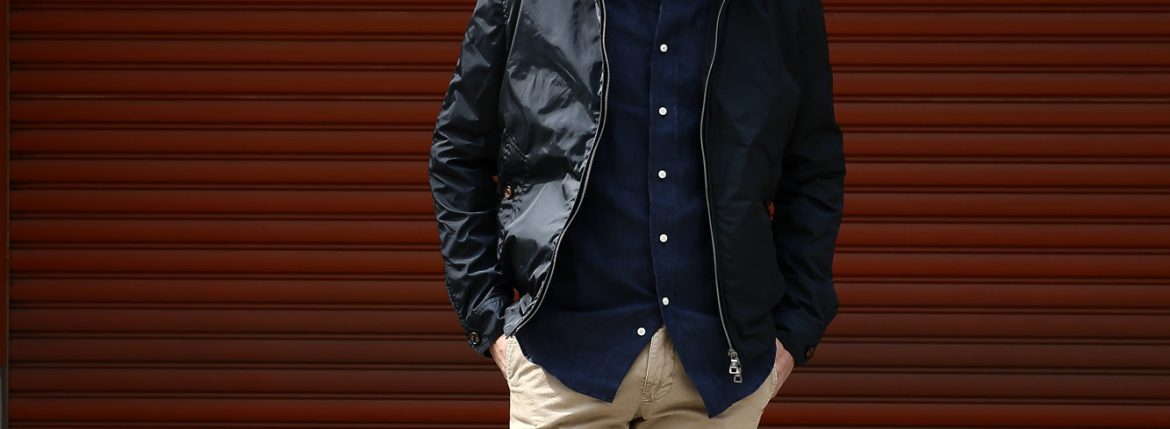 【Sealup / シーラップ】 【Bomber Jacket / ボマージャケット】 S7505 9683 ナイロンジャケット　ボンバージャケット NAVY (ネイビー・01) MADE IN ITALY（イタリア製) 2017 春夏新作 愛知 名古屋 ZODIAC ゾディアック sealup シーラップ