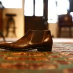 ENZO BONAFE (エンツォボナフェ) 【CARY GRANT III】Side gore Boots サイドゴアブーツ  MUSEUM CALF ドレスシューズ ドレスブーツ  DARK BROWN(ダークブラウン) made in italy (イタリア製)のイメージ