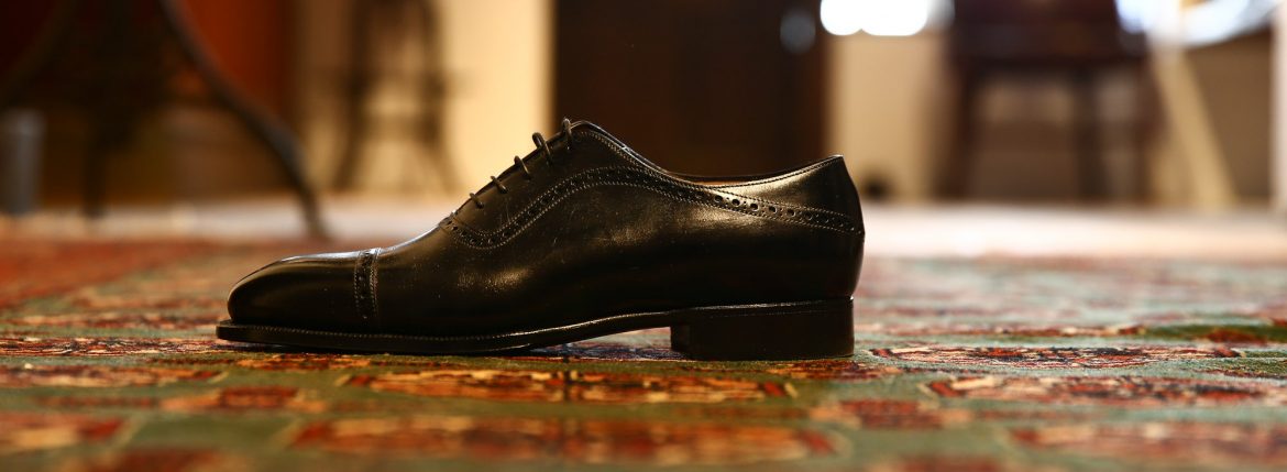 ENZO BONAFE (エンツォボナフェ) 【3513】Punched Cap Toe Shoes パンチドトゥキャップシューズ VITELLO ドレスシューズ NERO(ブラック) made in italy (イタリア製) 春夏秋冬 新作 愛知 名古屋 enzobonafe コラボレート ヒロシツボウチ 坪内浩 エンツォボナフェ ボナフェ ベネチアンクリーム JOHN LOBB ジョンロブ CHURCH’S チャーチ JOSEPH CHEANEY ジョセフチーニー CORTHAY コルテ ALFRED SARGENT アルフレッドサージェント CROCKETTJONES クロケットジョーンズ F.LLI GIACOMETTI フラテッリジャコメッティ ENZO BONAFE エンツォボナフェ BETTANINVENTURI ベッタニンヴェントゥーリ JALAN SRIWIJAYA ジャランスリウァヤ J.W.WESTON ジェイエムウエストン SANTONI サントーニ SERGIO ROSSI セルジオロッシ CARMINA カルミナ