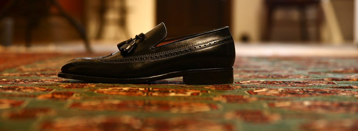 ENZO BONAFE (エンツォボナフェ) 【3933】Wing Tip TasselShoes ウィングチップタッセルシューズ VITELLO ドレスシューズ NERO(ブラック) made in italy (イタリア製) 春夏秋冬 新作 愛知 名古屋 enzobonafe コラボレート ヒロシツボウチ 坪内浩 エンツォボナフェ ボナフェ ベネチアンクリーム JOHN LOBB ジョンロブ CHURCH’S チャーチ JOSEPH CHEANEY ジョセフチーニー CORTHAY コルテ ALFRED SARGENT アルフレッドサージェント CROCKETTJONES クロケットジョーンズ F.LLI GIACOMETTI フラテッリジャコメッティ ENZO BONAFE エンツォボナフェ BETTANINVENTURI ベッタニンヴェントゥーリ JALAN SRIWIJAYA ジャランスリウァヤ J.W.WESTON ジェイエムウエストン SANTONI サントーニ SERGIO ROSSI セルジオロッシ CARMINA カルミナ