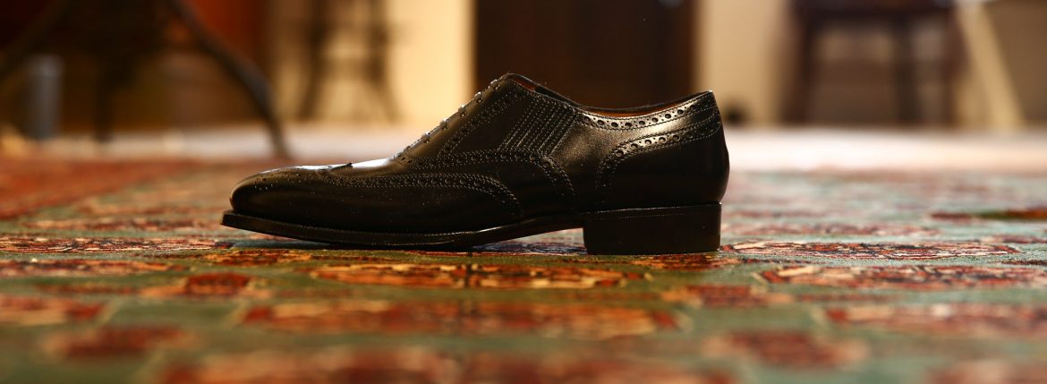 ENZO BONAFE (エンツォボナフェ) 【ART.EB-19】Wing Tip Shoes ウィングチップシューズ VITELLO ドレスシューズ NERO(ブラック) made in italy (イタリア製) 春夏秋冬 新作 愛知 名古屋 enzobonafe コラボレート ヒロシツボウチ 坪内浩 エンツォボナフェ ボナフェ ベネチアンクリーム JOHN LOBB ジョンロブ CHURCH’S チャーチ JOSEPH CHEANEY ジョセフチーニー CORTHAY コルテ ALFRED SARGENT アルフレッドサージェント CROCKETTJONES クロケットジョーンズ F.LLI GIACOMETTI フラテッリジャコメッティ ENZO BONAFE エンツォボナフェ BETTANINVENTURI ベッタニンヴェントゥーリ JALAN SRIWIJAYA ジャランスリウァヤ J.W.WESTON ジェイエムウエストン SANTONI サントーニ SERGIO ROSSI セルジオロッシ CARMINA カルミナ