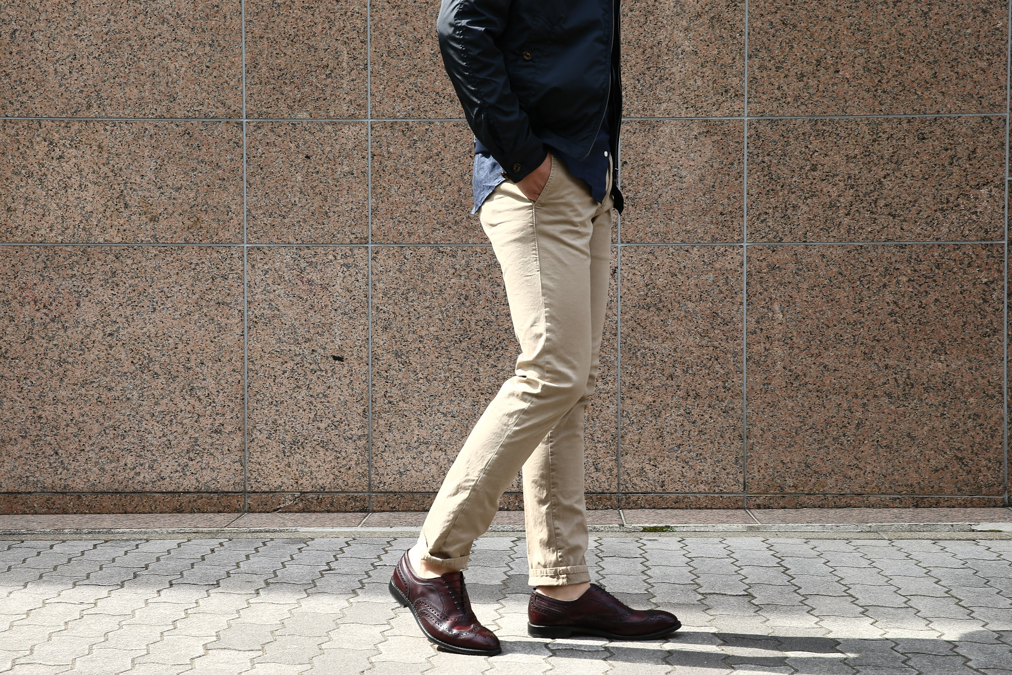 INCOTEX SLACKS (インコテックススラックス) 1ST603 SLIM FIT スリムフィット G.D. STRETCH GABCHINO ガーメントダイ ストレッチ コットントラウザーズ チノパンツ BEIGE (ベージュ・411) 2017春夏新作 愛知　名古屋 Alto e Diritto アルト エ デリット incotexslacks インコテックススラックス inkotex インコテックス 27,28,29,30,31,32,33,34