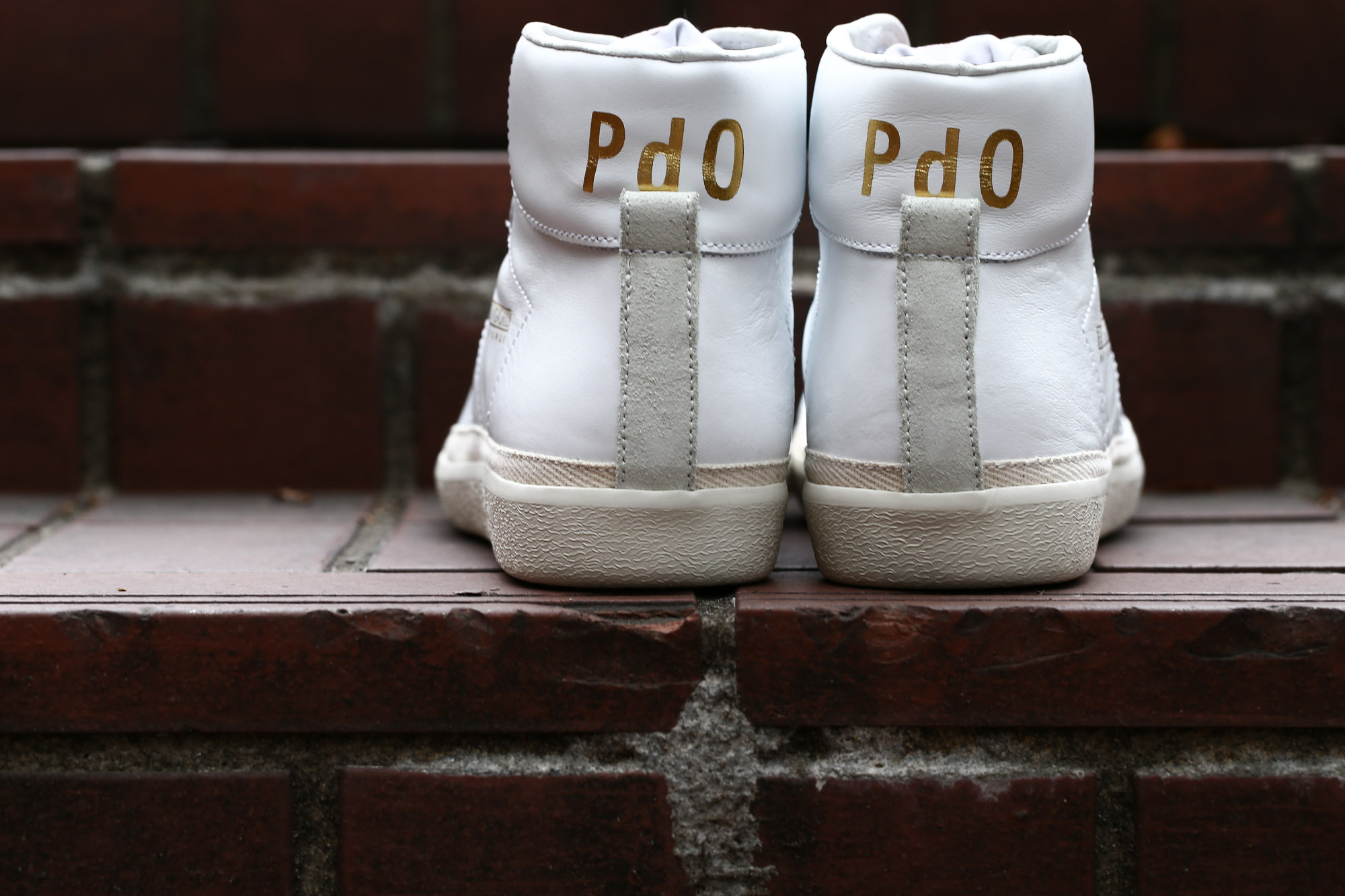 Pantofola d'Oro (パントフォラドーロ) CLASSICO PG75 CALF LEATHERカーフレザー ハイカット レザースニーカー WHITE (ホワイト・WHT) made in italy (イタリア製) 2017 春夏新作 pantofoladoro パントフォラドーロ pg75 ハイカットスニーカー 愛知 名古屋 Alto e Diritto アルト エ デリット  シューズ 靴