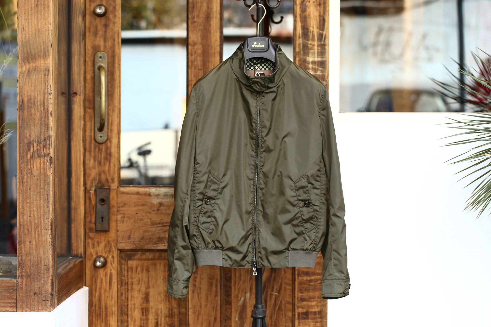 Sealup (シーラップ) Bomber Jacket (ボマージャケット) S7505 9683 ナイロンジャケット　ボンバージャケット KHAKI (カーキ・017)  MADE IN ITALY（イタリア製) 2017 春夏新作 愛知 名古屋 Alto e Diritto アルト エ デリット sealup シーラップ フライトジャケット