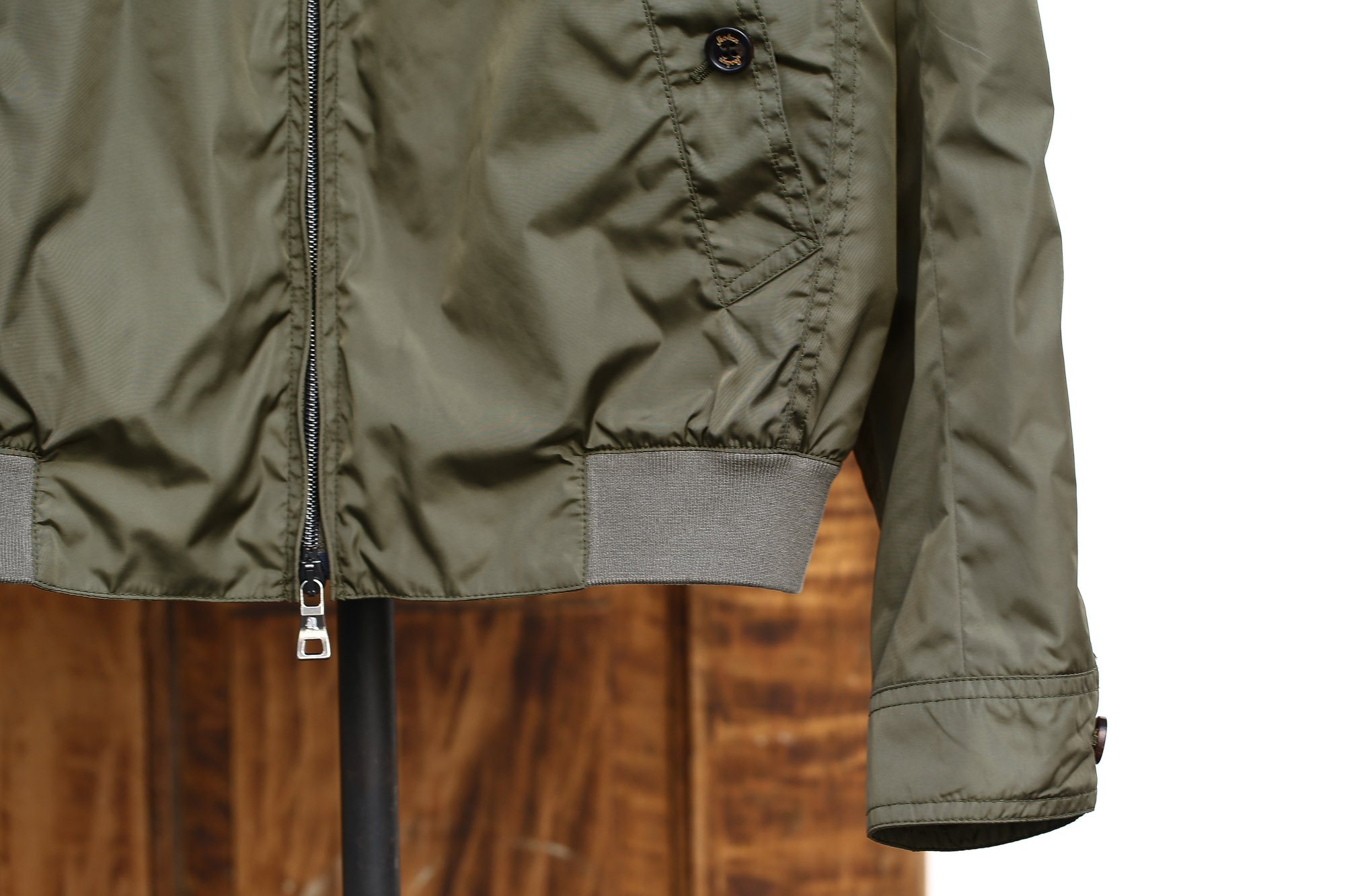 Sealup (シーラップ) Bomber Jacket (ボマージャケット) S7505 9683 ナイロンジャケット　ボンバージャケット KHAKI (カーキ・017)  MADE IN ITALY（イタリア製) 2017 春夏新作 愛知 名古屋 Alto e Diritto アルト エ デリット sealup シーラップ フライトジャケット