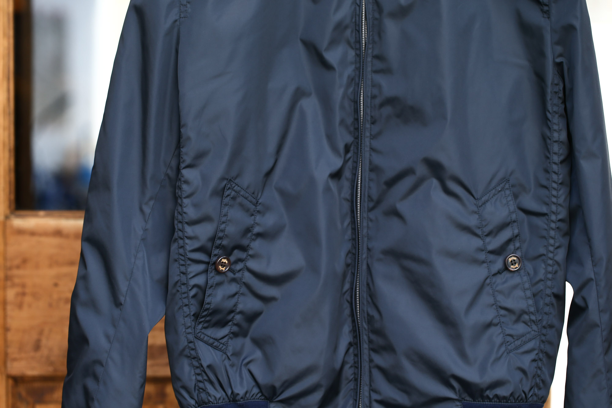 Sealup (シーラップ) Bomber Jacket (ボマージャケット) S7505 9683 ナイロンジャケット　ボンバージャケット NAVY (ネイビー・01) MADE IN ITALY（イタリア製) 2017 春夏新作 愛知 名古屋 Alto e Diritto アルト エ デリット sealup シーラップ ロングコート