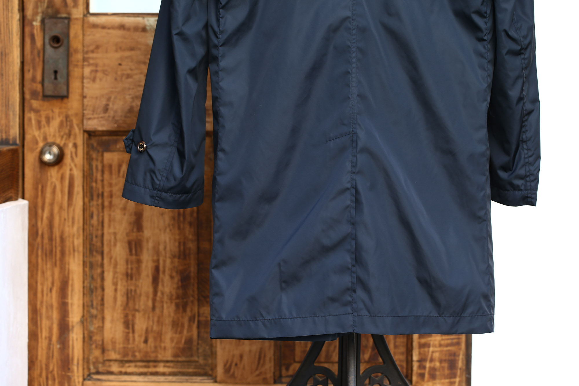 Sealup (シーラップ) Soutien Collar Coat ステンカラーコート ロング ナイロンコート NAVY (ネイビー・01) MADE IN ITALY（イタリア製) 2017 春夏新作 愛知 名古屋 Alto e Diritto アルト エ デリット sealup シーラップ ロングコート