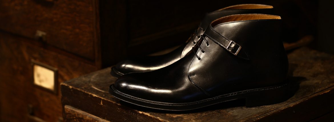 Cuervo (クエルボ) 【2017 AW NEW MODEL】 【Derringer / デリンジャー】 Annonay Vocalou Calf Leather Goodyear Welt Process Leather Sole BLACK MADE IN JAPAN【2nd sample】愛知 名古屋 ZODIAC ゾディアック クエルボ cuervo ブーツ ブライドルレザー 牛革 ブライドル ブーツ　コラボレート ヒロシツボウチ 坪内浩 エンツォボナフェ ボナフェ ベネチアンクリーム JOHN LOBB ジョンロブ CHURCH’S チャーチ JOSEPH CHEANEY ジョセフチーニー CORTHAY コルテ ALFRED SARGENT アルフレッドサージェント CROCKETT&JONES クロケットジョーンズ F.LLI GIACOMETTI フラテッリジャコメッティ ENZO BONAFE エンツォボナフェ BETTANIN&VENTURI ベッタニンヴェントゥーリ JALAN SRIWIJAYA ジャランスリウァヤ J.W.WESTON ジェイエムウエストン SANTONI サントーニ SERGIO ROSSI セルジオロッシ CARMINA カルミナ