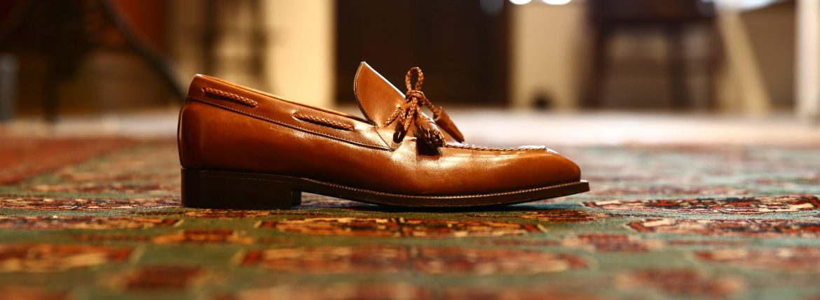 ENZO BONAFE (エンツォボナフェ) 【3625】Tassel loafers タッセル ローファー DU PUY ドレスシューズ ローファー GIAMAICA(タン) made in italy (イタリア製) 春夏秋冬 新作 愛知 名古屋 enzobonafe コラボレート ヒロシツボウチ 坪内浩 エンツォボナフェ ボナフェ ベネチアンクリーム JOHN LOBB ジョンロブ CHURCH’S チャーチ JOSEPH CHEANEY ジョセフチーニー CORTHAY コルテ ALFRED SARGENT アルフレッドサージェント CROCKETTJONES クロケットジョーンズ F.LLI GIACOMETTI フラテッリジャコメッティ ENZO BONAFE エンツォボナフェ BETTANINVENTURI ベッタニンヴェントゥーリ JALAN SRIWIJAYA ジャランスリウァヤ J.W.WESTON ジェイエムウエストン SANTONI サントーニ SERGIO ROSSI セルジオロッシ CARMINA カルミナ